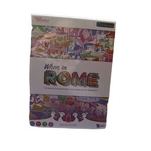 Smart Speaker When in Rome Travel Trivia Game Amazon Alexa Board Game